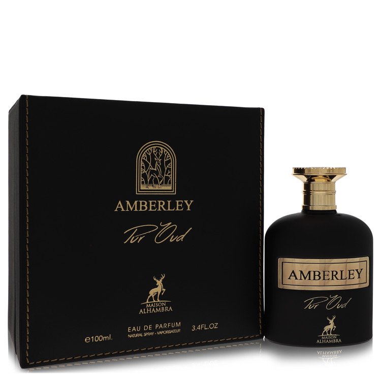 Maison Alhambra Amberley Pure Oud by Maison Alhambra Eau De Parfum Spray (Unisex) 3.4 oz Maison Alhambra Amberley Pure Oud by Maison Alhambra Eau De Parfum Spray (Unisex) 3.4 oz